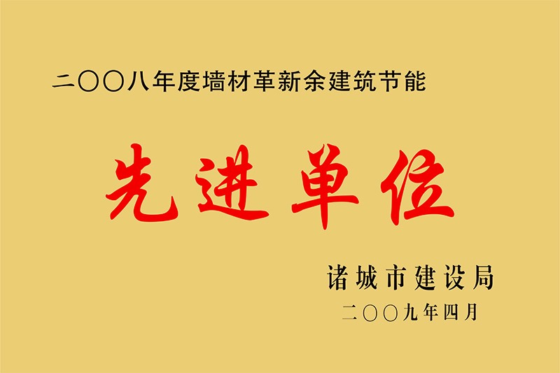 2008年度先进企业