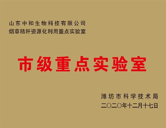 市级沉点尝试室